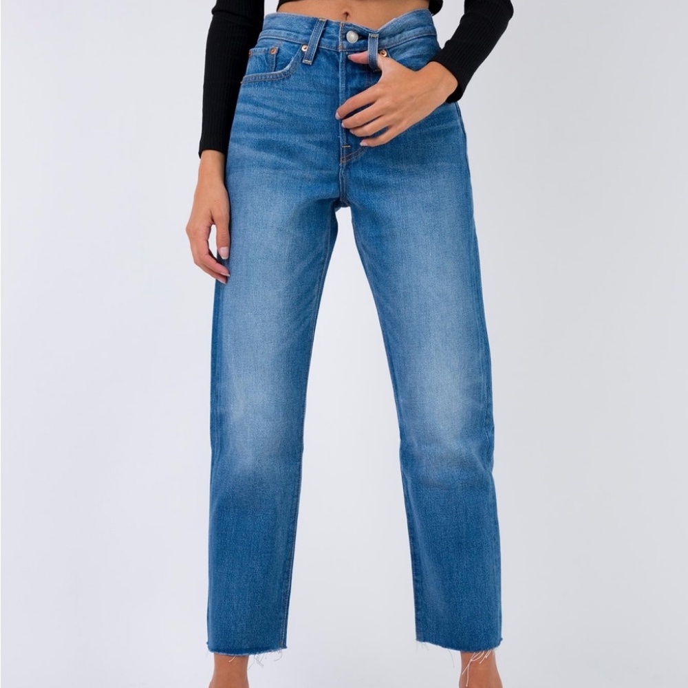 Levi's Wedgie Straight Jeans in Partner in Crime
